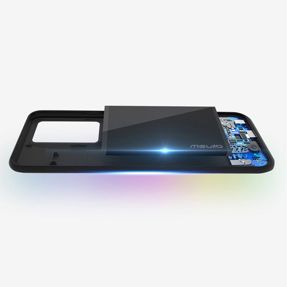 Чехол с батареей 4800mAh до Samsung Galaxy S23 Ultra, Black