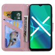 Чехол Wallet до Motorola Moto E20/E30/E40, Bunny, Pink