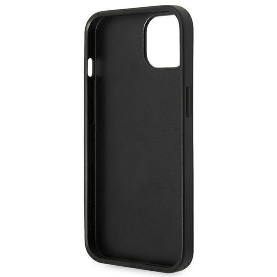 Чехол Karl Lagerfeld до iPhone 14 Plus, Saffiano Karl's Head Patch, чёрный