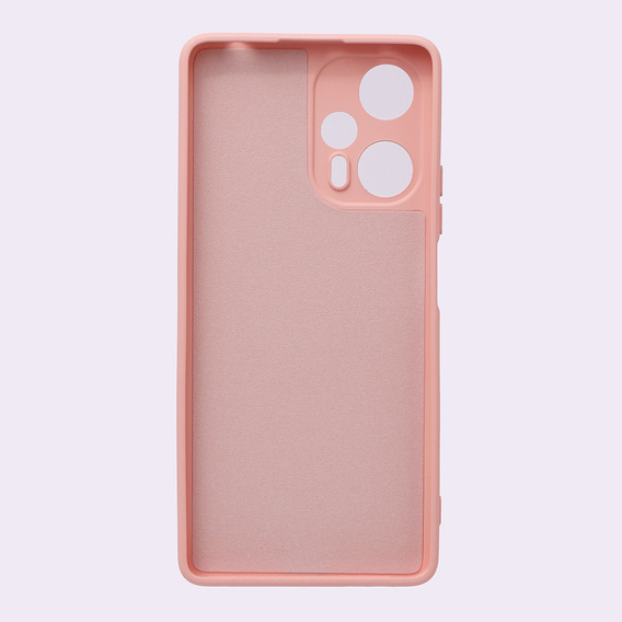 Чехол до Xiaomi Poco F5, Silicone Lite, розовый