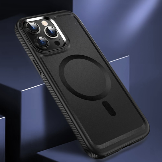 Чехол MagGuard для iPhone 15 Pro Max, MagSafe, черный