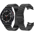 Ремешок-браслет для Samsung Galaxy Watch 4/5/6 40/42/43/44/45/46/47 мм, чёрный