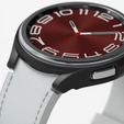 Чохол Ringke для Samsung Galaxy Watch 6 Classic 43mm, тонкий, 2-Pack, прозорий / чорний