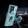 Чохол NOX Camera Slide Samsung Galaxy S23 Ultra, CamShield Slide, зелений