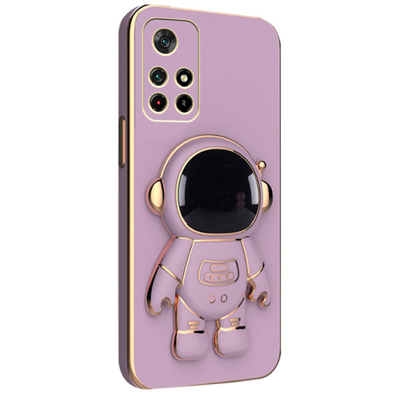 Чехол до Xiaomi Redmi Note 11 Pro 4G / 5G, Astronaut, фиолетовый
