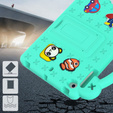 Дитячий чохол для планшета iPad mini 7.9" 2019/2015/2014/2013/2012 (5/4/3/2/1 gen.), Cute Patterns, з підставкою, зелений