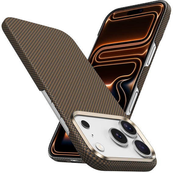 Чехол BENKS Kevlar для Samsung Galaxy S25 Ultra, для MagSafe, Carbon Fiber, чёрный