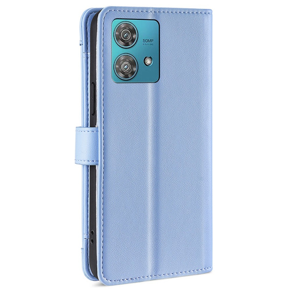 Чохол-книжка для Motorola Edge 40 Neo, Wallet Zipper Pocket, м'яти