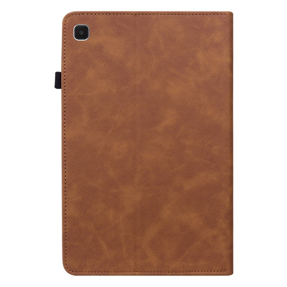 Чохол для Samsung Galaxy Tab A7 Lite, Wallet Pen Slot, коричневий