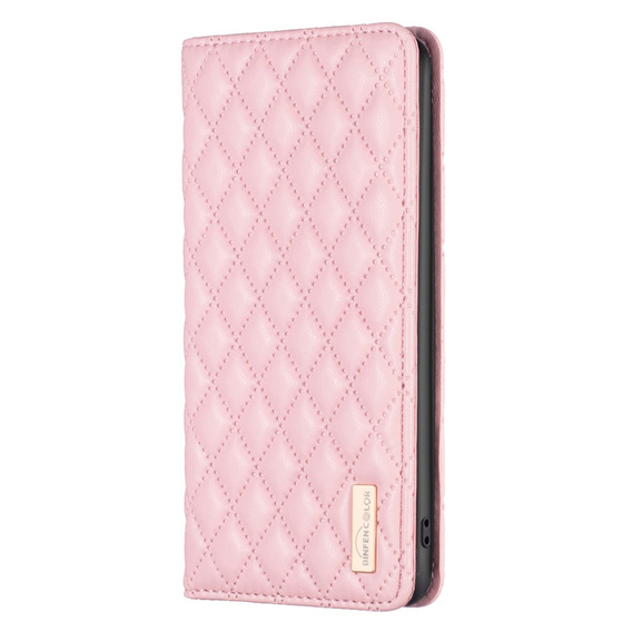 Чохол-книжка для Xiaomi Redmi Note 13 5G, Wallet, BINFEN COLOR, рожевий