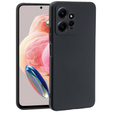 Чехол до Xiaomi Redmi Note 12 4G, Silicone Lite, чёрный