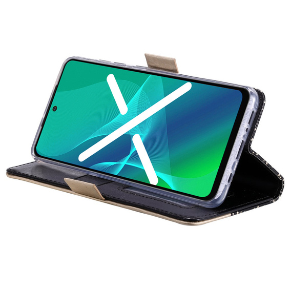 Чохол-кришка для Samsung Galaxy A51 5G, Wallet Pocket Zipper Lace, чорний
