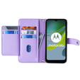 Откидной чехол для Motorola Edge 40 Neo, Wallet Zipper Pocket, фиолетовый