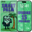 Закаленное стекло 5D Full Glue Smart Palm для iPhone 15 Pro Max