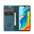 Чехол CASEME для Huawei P30 Lite, Leather Wallet Case, синий