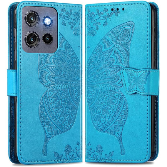 Чохол-книжка для Motorola Edge 50 Neo / Motorola ThinkPhone 25, Butterfly, м'яти