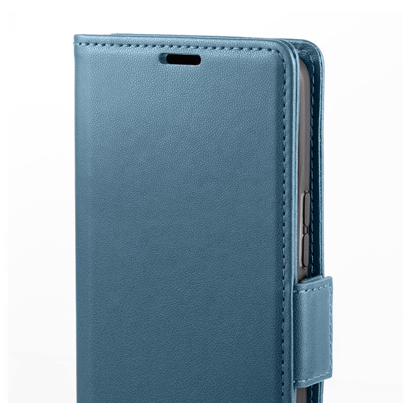 Чохол для Xiaomi Poco F7 Ultra, ERBORD Glossy Litchi, гаманець з клапаном, м'яти