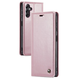 Флип-кейс CASEME для Samsung Galaxy A14 5G, Waxy Textured, розовый