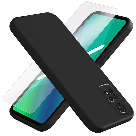 Чохол ERBORD до Xiaomi Redmi Note 11 / 11S, Silicone Lite, Black