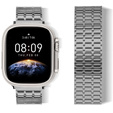 Стальной браслет для Apple Watch 1/2/3/4/5/6/7/8/SE/ULTRA 42/44/45/49 MM - серый