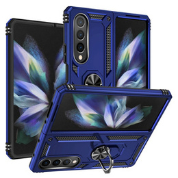 Бронированный Чехол до Samsung Galaxy Z Fold 4 5G, Nox Case Ring, синий