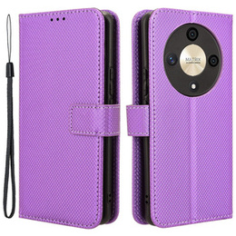 Чохол-книжка для Honor Magic 6 Lite 5G, Wallet Smart Magnet, фіолетовий