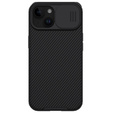 бронированный чехол Nillkin для iPhone 15 Plus, CamShield Pro, чёрный