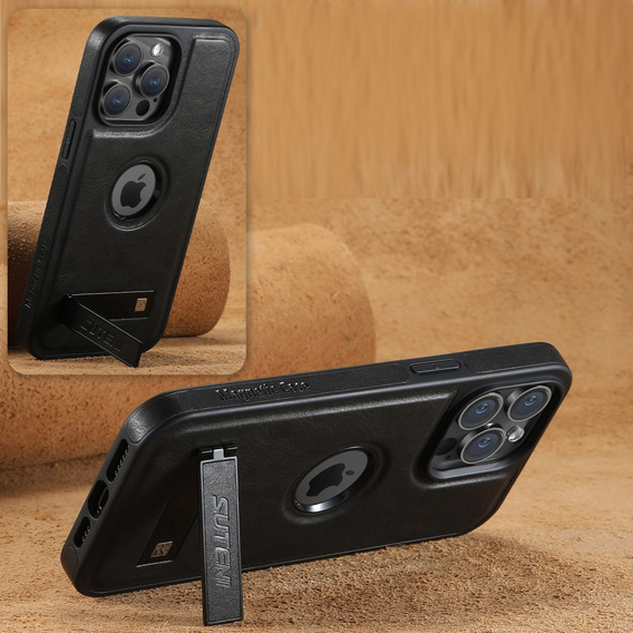 чохол Mujjo Шкіряний до iPhone 15 Pro, MagSafe, Brown
