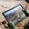 Чохол-сумка для Samsung Galaxy Tab A9+ Plus, Unicorn Beetle Pro, чорний