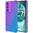 Чохол для Realme C71, Gradient Dropproof, Фіолетовий / синій