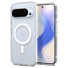 Spigen Ultra Hybrid MagSafe Case для Google Pixel 10 Pro XL, прозрачный/белый