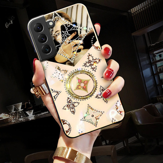 Чехол Fashion до Samsung Galaxy S22, розовый