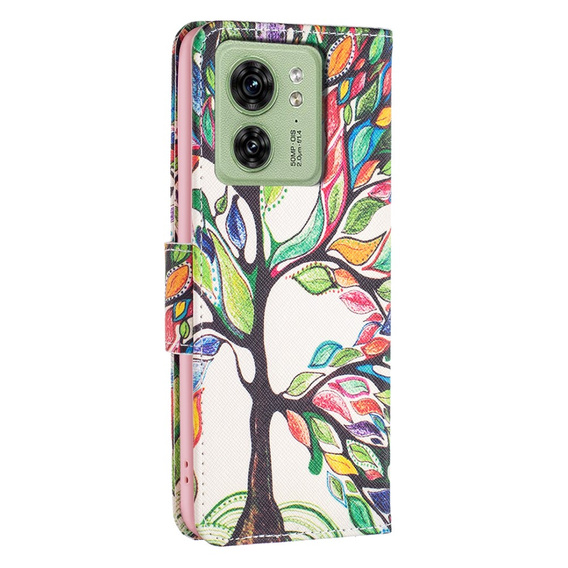 Чохол-книжка для Motorola Edge 40 5G, Wallet, tree of life, м'яти