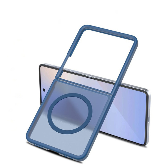 Чохол з MagSafe - гібридний матовий чохол для Samsung Galaxy Z Flip7