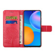 Чехол Wallet до Xiaomi Redmi Note 11/11S, Owl Tree, Red