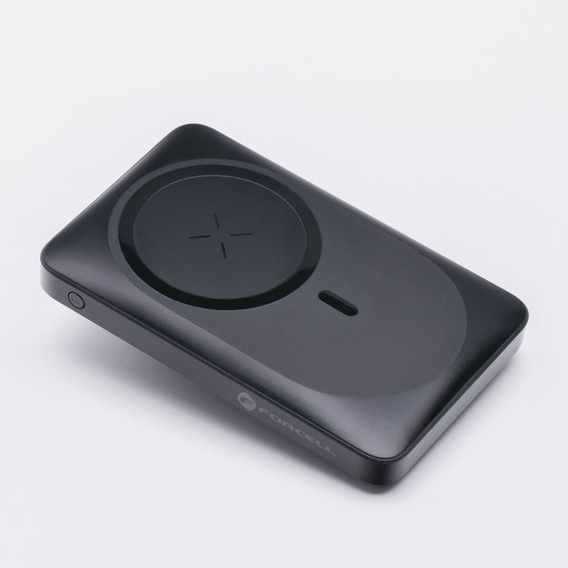 FORCELL Power Bank 10000mAh 20W LifeMag MagSafe, F-ENERGY F10KL, чорний