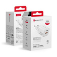 Зарядное устройство Forcell USB-A / 2x USB-C 3.45A GaN 70W PD QC 4.0, серый