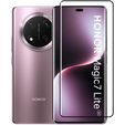 3D загартоване скло для Honor Magic 7 Lite, чорна рамка