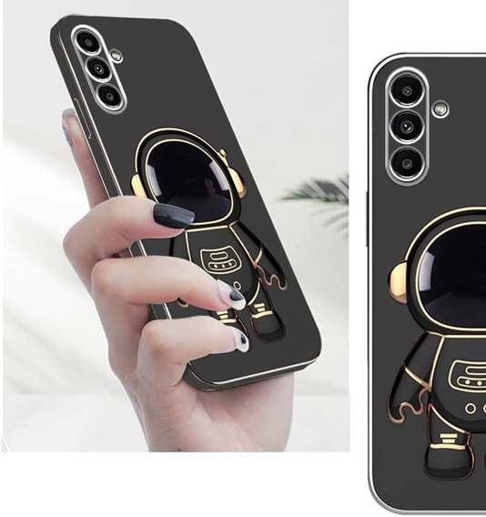 Чехол до Samsung Galaxy A56 5G, Astronaut, чёрный