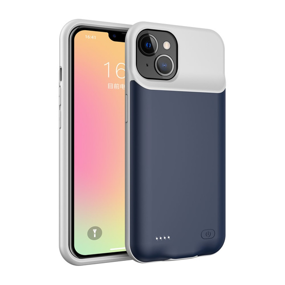Чехол с батареей 6000mAh до iPhone 13 Mini, Black