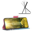 Откидной чехол для Infinix Hot 40i, Wallet, Sakura синий