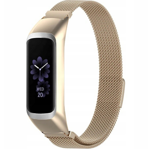 Браслет  Milanese для Samsung Galaxy Fit 2 SM-R220 - Gold
