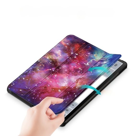 Чoхол до Samsung Galaxy Tab S9, Smartcase Hybrid Pen Slot, galactic