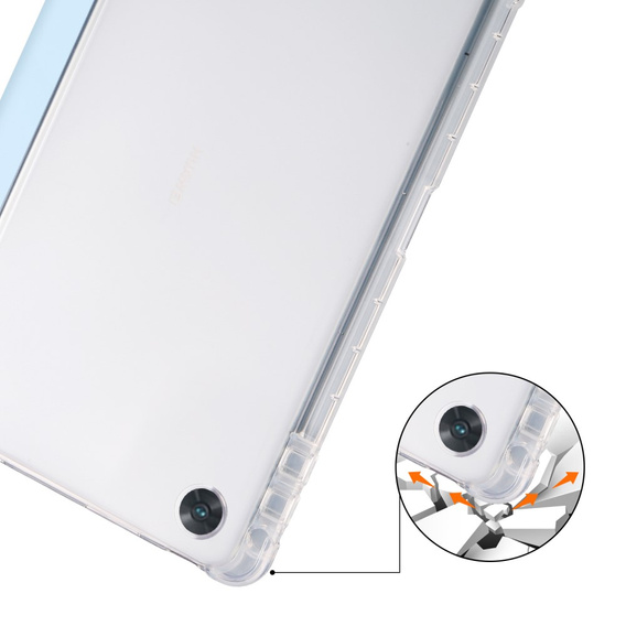 Чехол для Oppo Pad Air, Smartcase Hybrid, с местом для стилуса, синий