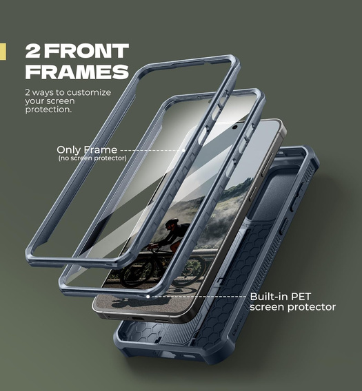 Броньований чохол Dexnor Full Body (Two Frames) для Samsung Galaxy S25 FE