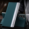Чохол-книжка для Samsung Galaxy S23, Side Magnetic, зелений