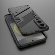 Чехол для Samsung Galaxy S25 Edge, Military kickstand, чёрный