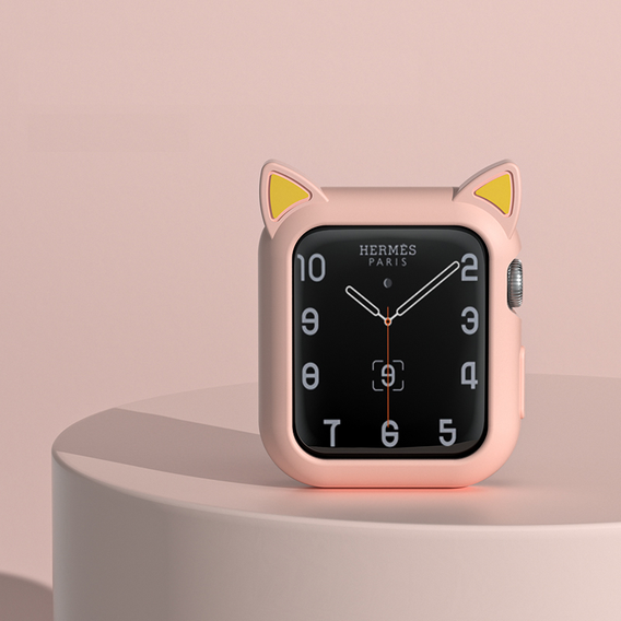 Силиконовый чехол CAT EARS для Huawei Watch Fit 2, Beige