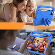 Детский чехол для Xiaomi Pad 7 / 7 Pro, с ручкой, синий