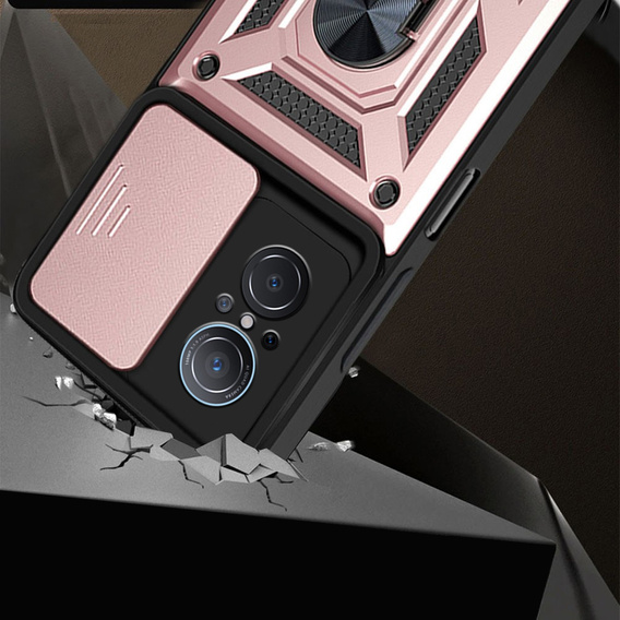 Чохол NOX Camera Slide Huawei Nova 9 SE, CamShield Slide, рожевий rose gold